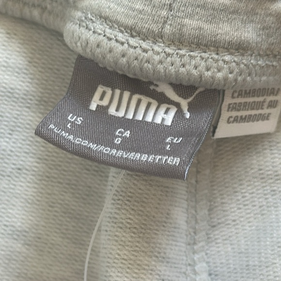 Puma, lightweight, sweatpants size large NWT polyester, VISCOSE, ELASTANE - Picture 7 of 9